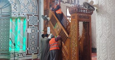 أوقاف الإسكندرية تطلق مبادرة لتنظيف المساجد لاستقبال شهر رمضان