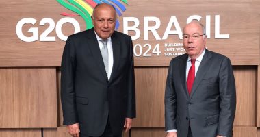 وزير الخارجية يشيد بالموقف البرازيلى الداعم للقضية الفلسطينية