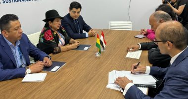 وزير الخارجية يلتقى وزراء خارجية بوليفيا وأوروجواى