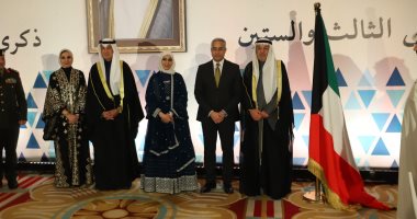 وزير العمل يشارك السفارة الكويتية بالقاهرة احتفالها بالعيد الوطنى الـ63