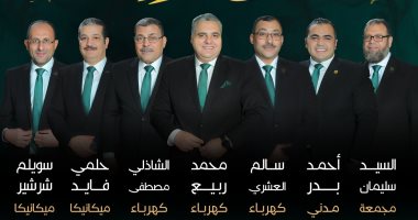 إعلان نتيجة انتخابات التجديد النصفي لنقابة المهندسين فى كفر الشيخ.. صور
