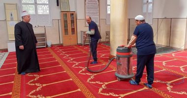 الأسبوع الثاني.. استمرار حملة النظافة بمساجد الجمهورية استعدادا لشهر رمضان