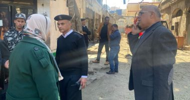 نائب محافظ القاهرة يتابع إزالات بسوق السبتية ضمن تطوير ميدان رمسيس
