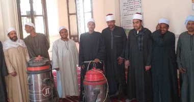 أوقاف الأقصر تطلق أكبر حملة نظافة وتعقيم للمساجد قبل دخول رمضان.. صور