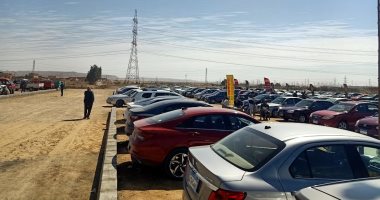 شاهد أول سوق للسيارات المستعملة فى بنى سويف.. فيديو
