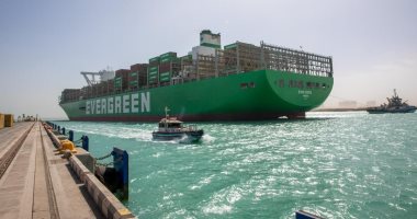 ميناء السخنة التابع لاقتصادية قناة السويس يستقبل سفينة الحاويات “Ever Goods”