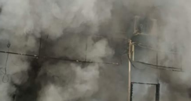 إصابة شخص فى حريق داخل كبينة كهرباء بمدينة 6 أكتوبر