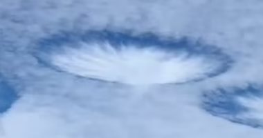 ناسا تلتقط ثقوبًا غريبة فى السحب وتكشف حقيقة ربطها بالأجسام الطائرة المجهولة