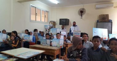 مياه البحر الأحمر تواصل حملات توعية المدارس وتنفذ أنشطة للتوعية لطلاب مرسى علم
