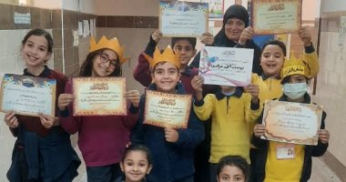 مدرسة الحى الثانى الرسمية للغات تكرم الطلاب حفظة القرآن الكريم.. صور