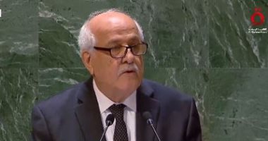 مندوب فلسطين فى الأمم المتحدة: مجلس الأمن منع عدة مرات من وضع حد لفظائع الاحتلال