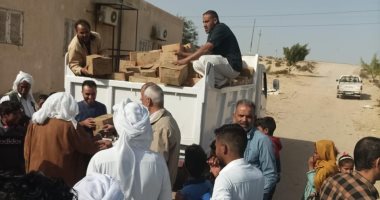 تضامن شمال سيناء: توزيع 20 ألف سلة غذاء على مستفيدى تكافل وكرامة