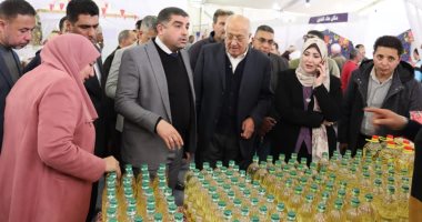افتتاح معرض أهلًا رمضان بالشيخ زايد لبيع السلع الأساسية بتخفيصات تصل إلى 25%