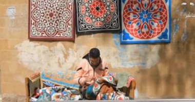 "الخيامية" فن توارثته الأجيال لتزيين الشوارع فى رمضان.. تقرير بـ"مانشيت"