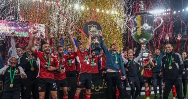 محمد الشناوى بعد الفوز بكأس مصر: مبروك للاعيبة الرجالة وجمهورنا العظيم