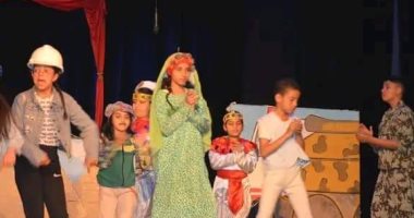 قصور الثقافة تقدم عرض "كان فى مكان" لفرقة أطفال بورسعيد