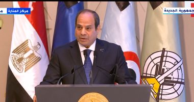الرئيس السيسي: التاريخ سيحكى كيف كان العبور بمصر لبر الأمان صعبا وقاسيا
