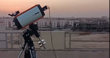 استطلاع هلال رمضان بأحدث تليسكوب بعلوم الملاحة وتكنولوجيا الفضاء ببنى سويف