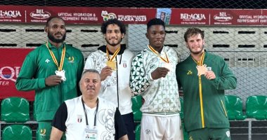 3 ميداليات لطلاب تربية رياضية قناة السويس بدورة الألعاب الأفريقية المقامة بغانا.. صور