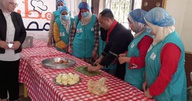 "مطبخ المصرية" بالشرقية يوفر 500 وجبة افطار يومياً على أسر قرى حياه كريمة