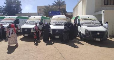 صحة المنيا تواصل تنظيم قافلة طبية بقرية أبو سيدهم ضمن مبادرة "حياة كريمة"