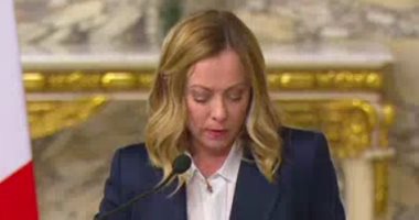 رئيسة وزراء إيطاليا: نعمل مع مصر على دعم خطة التنمية فى أفريقيا