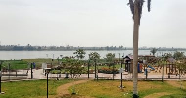 على النيل مباشرة.. منظر جمالي من كورنيش النيل ببنى سويف "فيديو"