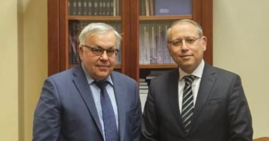 سفير مصر يبحث تطورات الوضع في غزة مع نائب وزير الخارجية الروسي