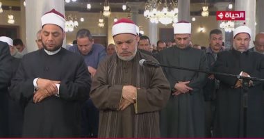 قناة الحياة تنقل صلاة التراويح من مسجد الحسين.. والشيخ أحمد تميم يؤم المصلين