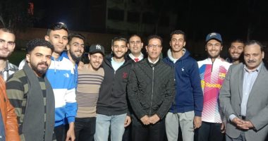 رئيس جامعة بنها يشارك طلاب المدن الجامعية حفل إفطار رمضان.. صور