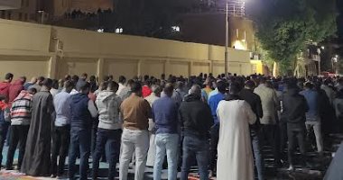 صلاة التراويح من مسجد الرحمن فى الأقصر.. فيديو