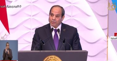 الرئيس السيسي: فرصة سعيدة أن نحتفل فى رمضان بالمرأة المصرية ونقولها شكرا