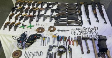 تم تحريز 33 قطعة.. مداهمة ورشة تصنيع سلاح في أسيوط