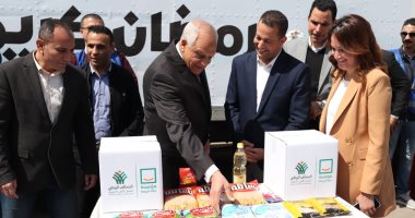 محافظ الجيزة: توزيع 43 ألف كرتونة غذاء على الأسر الأولى بالرعاية فى رمضان