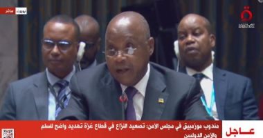 مندوب موزمبيق بمجلس الأمن: تصعيد النزاع بغزة تهديد واضح للسلم والأمن الدوليين