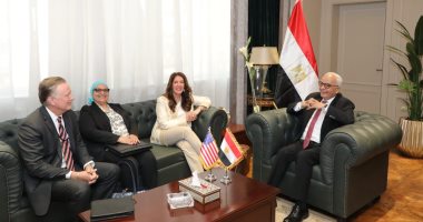 وزير التعليم يبحث مع سفيرة أمريكا بالقاهرة التوسع في مدارس "STEM” 
