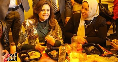 وزيرة الهجرة من حفل "إفطار المطرية": مصر علمت العالم المحبة والتسامح