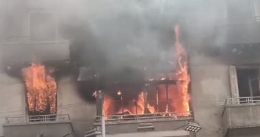 إخماد حريق داخل شقة سكنية فى العمرانية دون إصابات