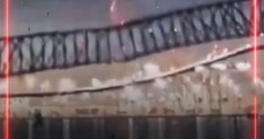 لحظات مرعبة.. انهيار جسر بالتيمور فى أمريكا (فيديو)