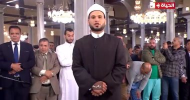 قناة الحياة تنقل صلاة التراويح من مسجد الحسين.. عبد الناصر حرك يؤم المصلين