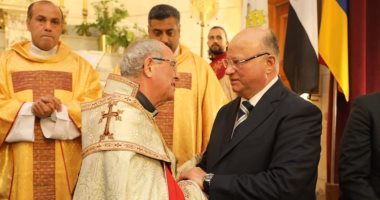 محافظ القاهرة يشهد احتفال بطريركية الأرمن الكاثوليك بعيد القيامة