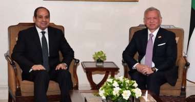 الرئيس السيسى وعاهل الأردن يعقدان جلسة مباحثات ويشيدان بالعلاقات التاريخية