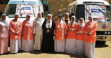حياة كريمة ببنى سويف: الكشف وتوفير العلاج لـ1200 مواطن فى قافلة طبية بإهناسيا