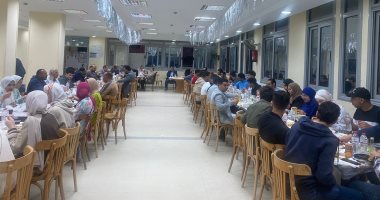 رئيس جامعة كفر الشيخ يشارك أسرة كلية الطب البيطري حفل الإفطار الجماعي.. صور