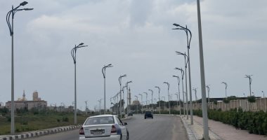 غيوم وسحب كثيفة فى سماء محافظة بورسعيد.. فيديو وصور