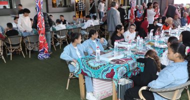 محافظ المنوفية يشارك الأيتام حفل الإفطار الجماعى لمؤسسات تربية البنين والبنات