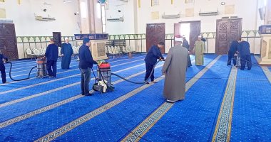 أوقاف الجيزة: حملة نظافة موسعة بالمساجد.. وإمام أساسى وآخر احتياطي لصلاة العيد