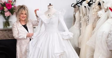 مصممة أزياء الأميرة ديانا تعرض فستان زفافها الاحتياطى بعد تصميمه بـ43 عاما