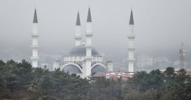 إقامة صلاة عيد الفطر فى المسجد الجامع بالقرم فى روسيا لأول مرة