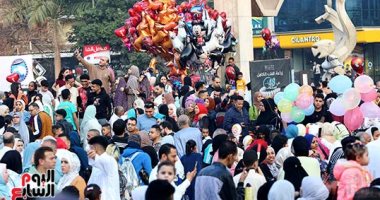 انتشار أمنى لتأمين فرحة المواطنين بالعيد بالشوارع وبمحيط المتنزهات